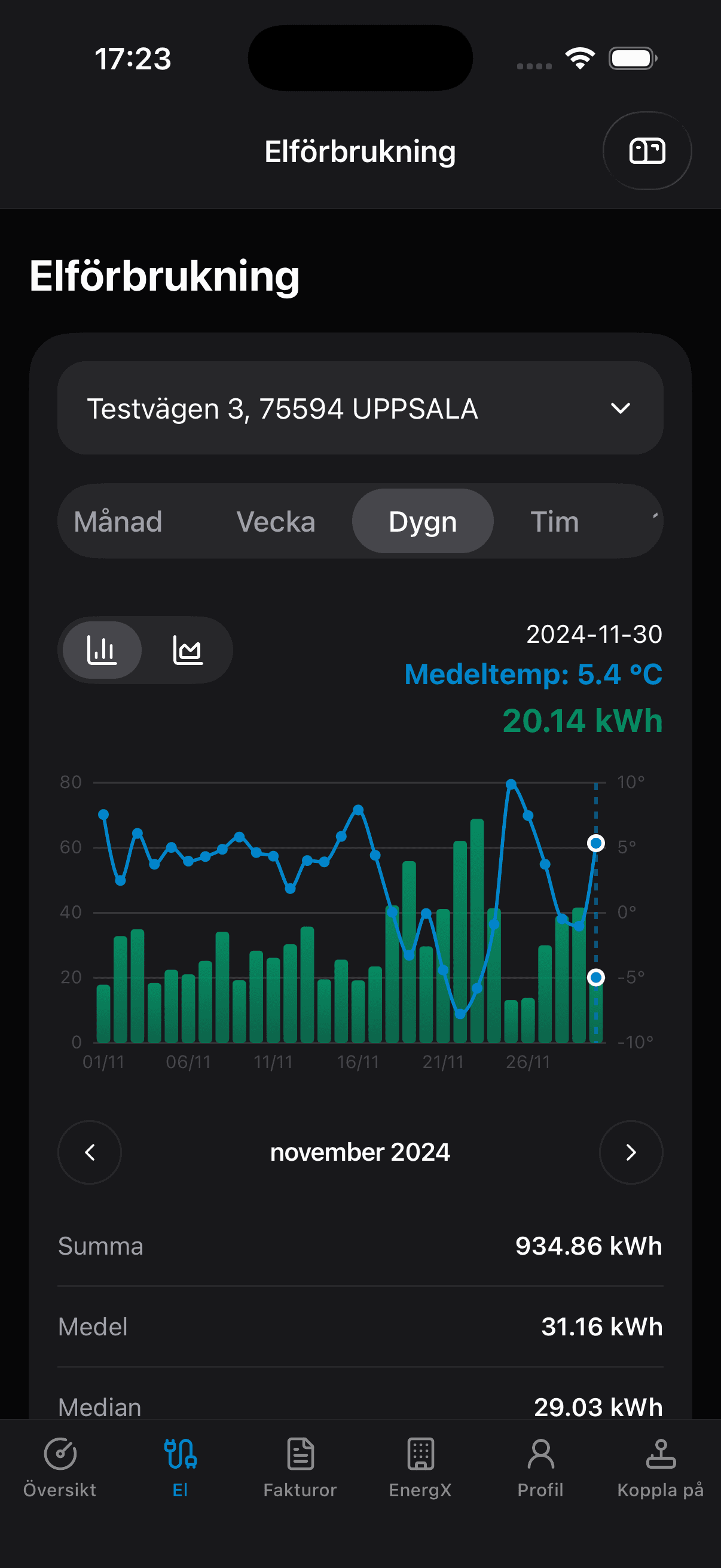Energx App Mockup
