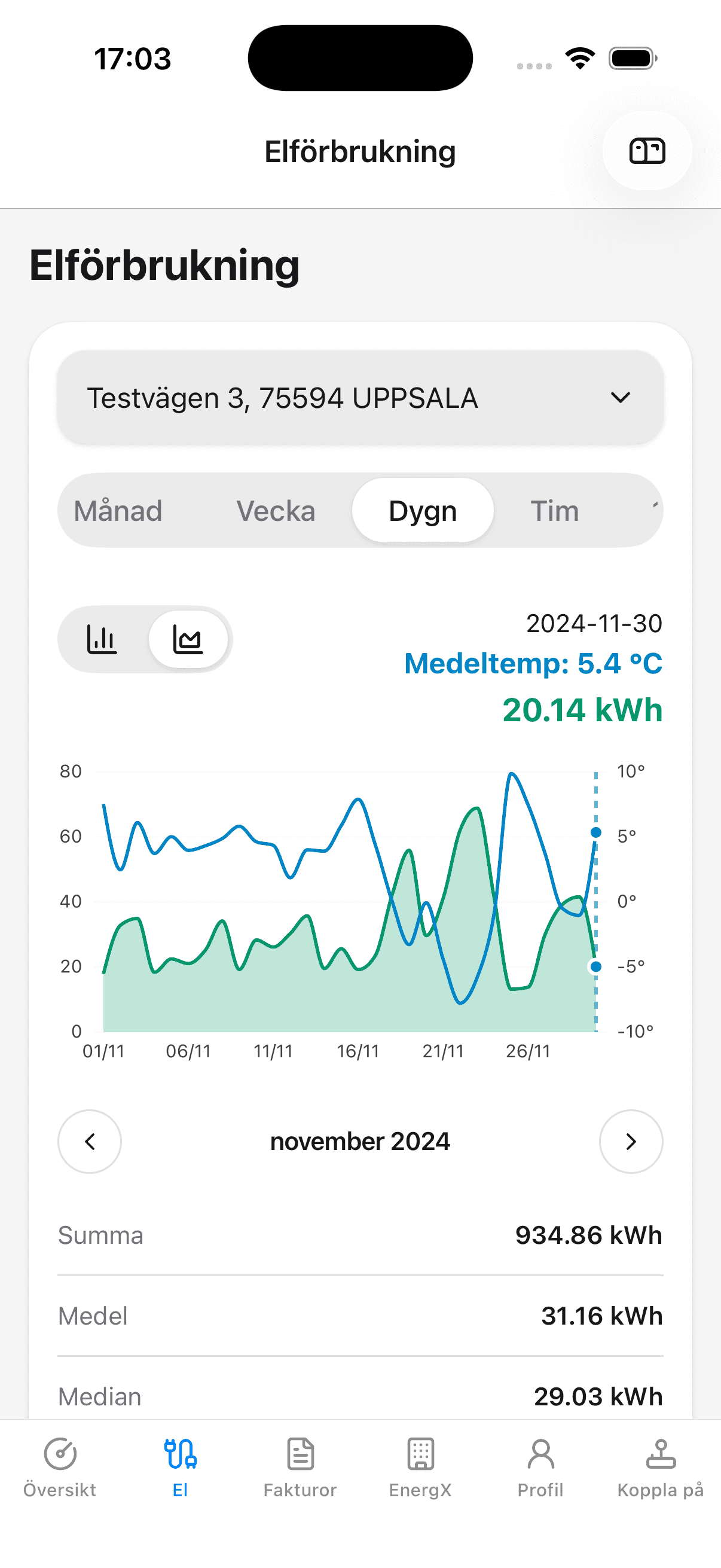 Energx App Mockup